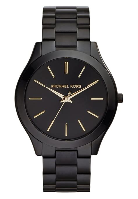 michael kors montre noir|michael kors watch for female.